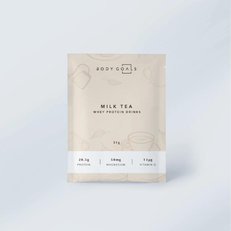 【Body Goals】多效乳清蛋白飲：法式可可 奶茶 草莓牛奶 咖啡拿鐵