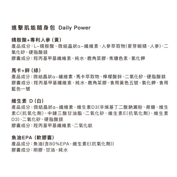 【Body Goals】進擊肌能隨身包