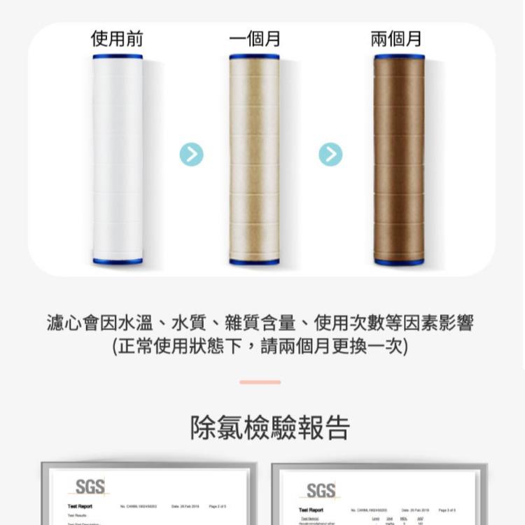 美國ELPHECO增壓除氯雙面蓮蓬頭 ELPH028S