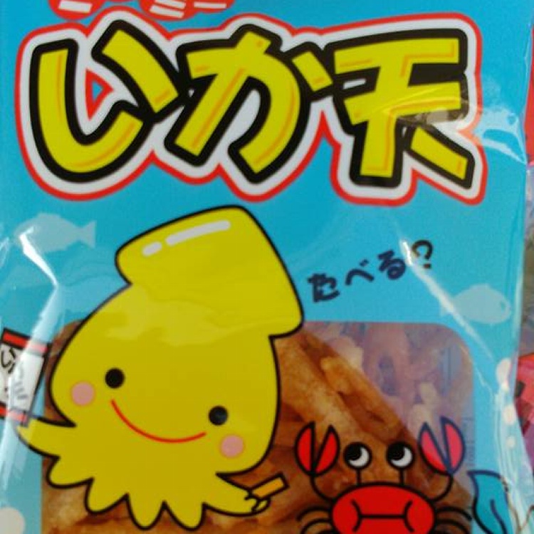 日本小零食香脆魷魚片