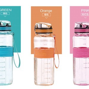 大容量強力彈蓋運動水壺-☘容量600ML