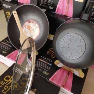 麥飯石炒鍋3件組