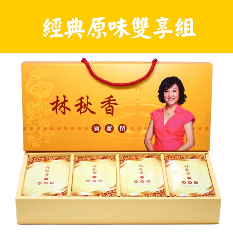 林秋香滴雞精雙享禮盒組 經典原味滴雞精組合