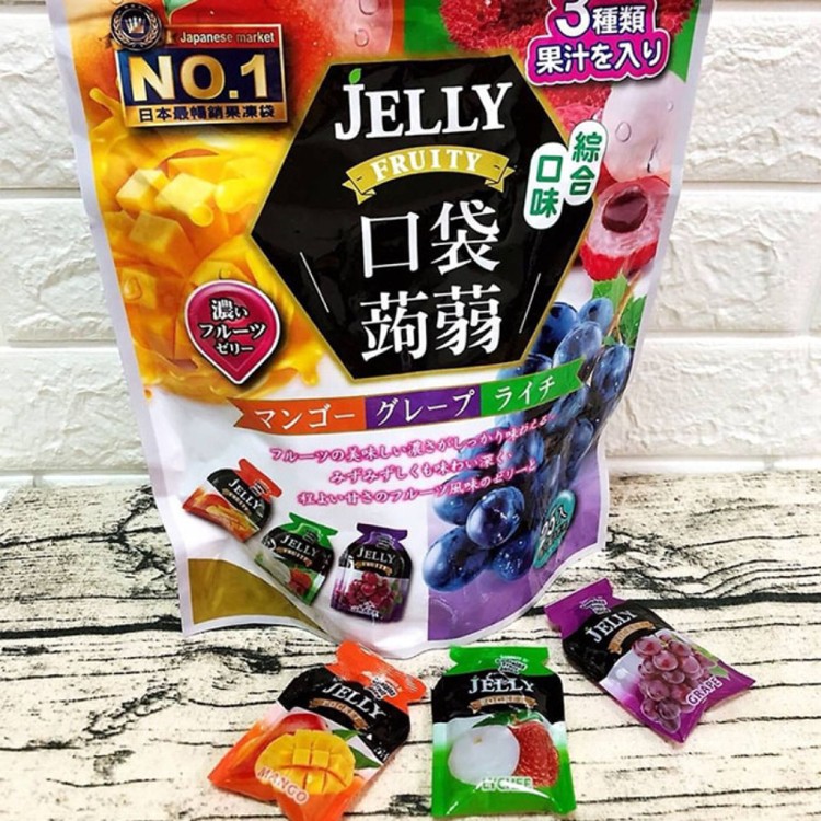 【麥易購】日本暢銷綜合口袋蒟蒻果凍