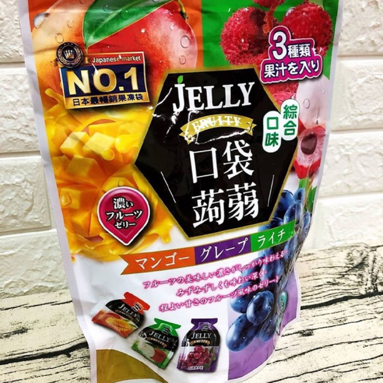 【麥易購】日本暢銷綜合口袋蒟蒻果凍