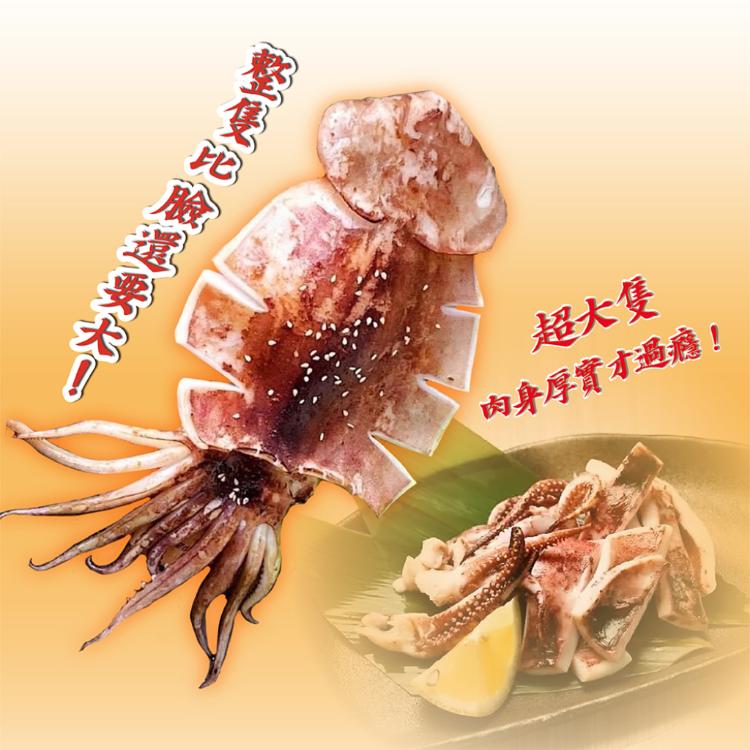 【南苗市場】巨無霸魷魚一夜干
