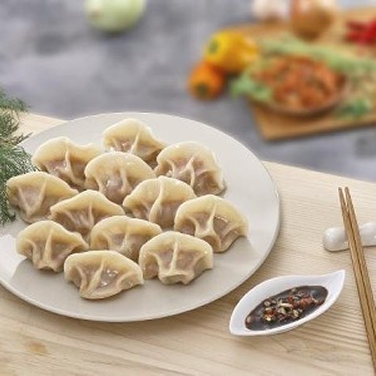 【四海遊龍】韓式辣味豬肉水餃 大包裝(60顆)