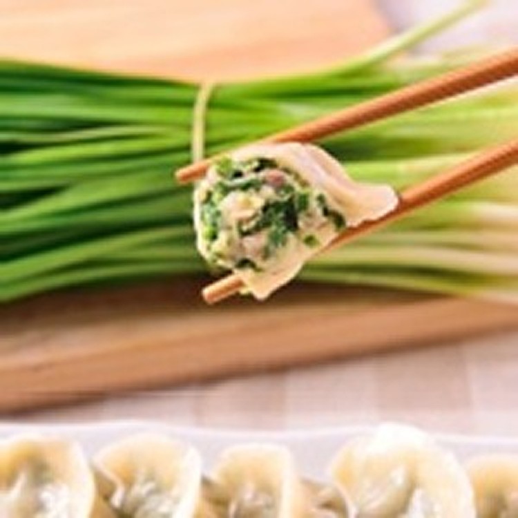 【秝秝飽滿手工水餃】韭菜豬肉水餃