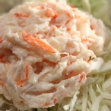 蟹肉沙拉 ~當蟳味絲遇上魚卵~