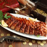 美式碳烤豬肋排