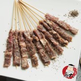 手做牛肉串