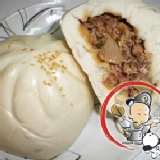 ♥只要180元♥ 就可以享用原價270元【板橋豐園包子店】黑胡椒洋蔥鮮肉包(15入)～經典老店手工製作，老麵桿製外皮彈Ｑ有嚼勁，期間限定優惠下殺！ 特價：$180