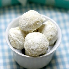 白松露巧克力杏仁球