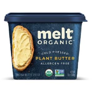 免運!美國MELT有機植物性奶油抹醬(原味) 13oz(369g) (24盒，每盒458.3元)