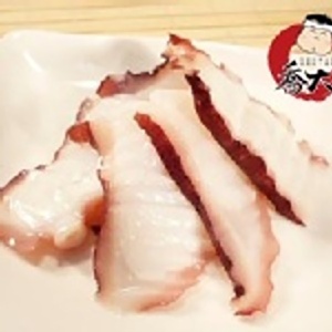 生凍章魚足切片