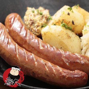 (主購禮) 黑胡椒德式香腸5入