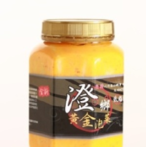 (全新專用版)澄鄉黃金泡菜- 低卡低鈉低脂不含蔗糖( 重量:550公克 )
