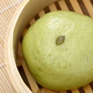 四平手工饅頭_抹茶芋頭(單顆)