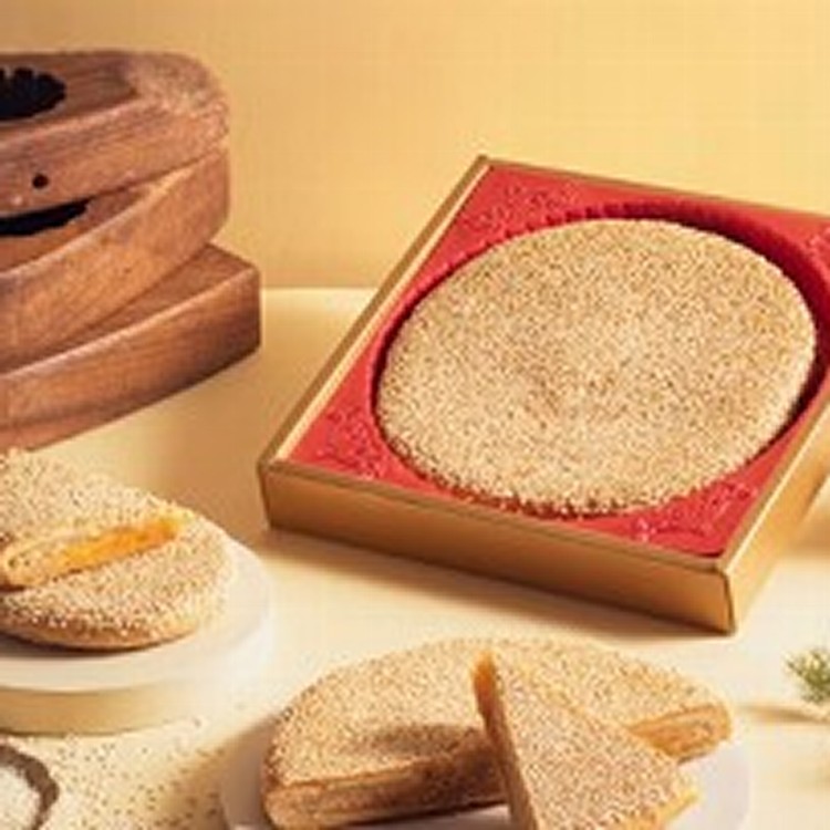 新建成-芝麻蛋黃餅 一斤