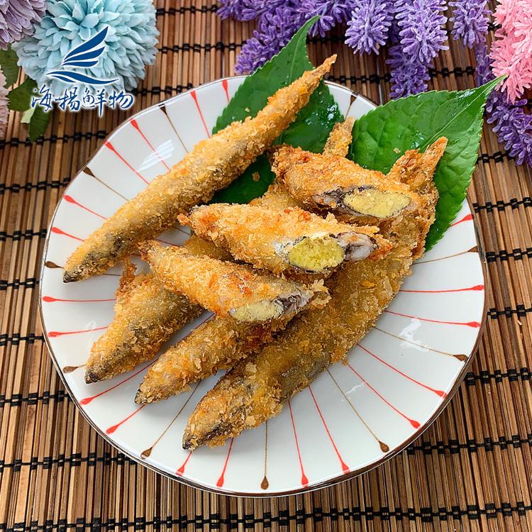 【海揚鮮物】滿滿魚子香酥柳葉魚 (300g/盒)