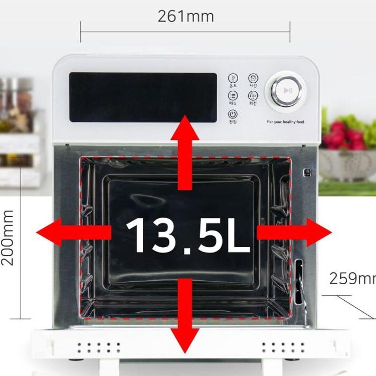 韓國【422Inc】13L 氣炸烤箱-草地綠