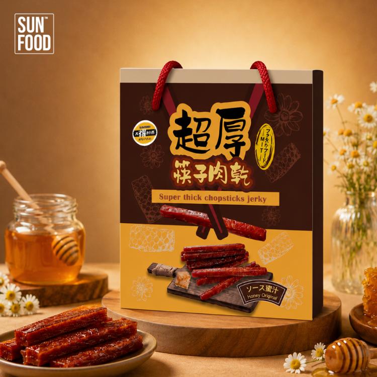 【太禓食品 】伴手禮真空包超厚筷子肉乾禮盒