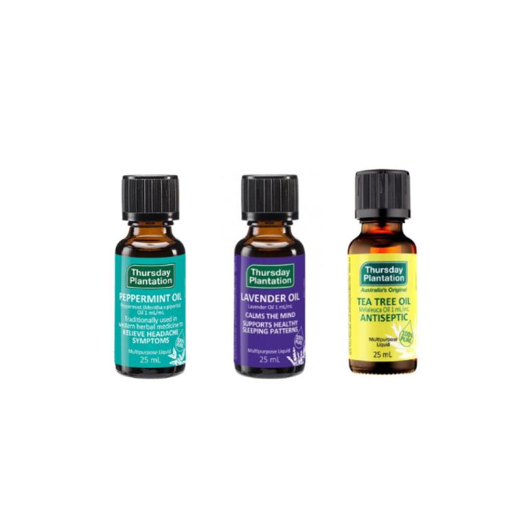 【星期四農莊】澳洲 茶樹/薰衣草/薄荷精油 25ml Thursday Plantation