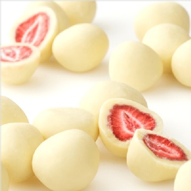 ☆日本北海道☆ 六花亭 - 白草莓巧克力球/盒(115g)