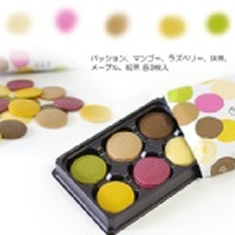 ☆日本北海道☆ 六花亭 - 彩色超薄巧克力片