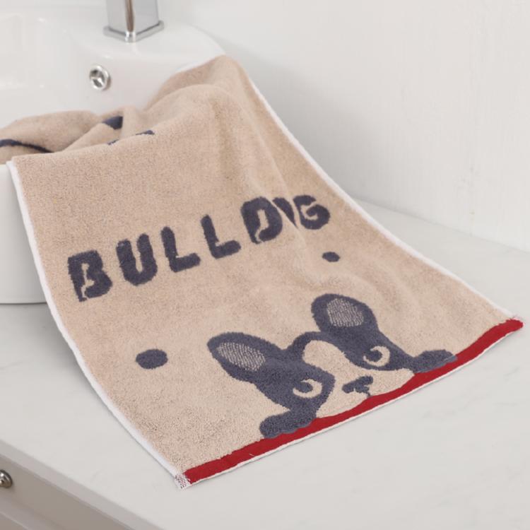 【星紅織品】可愛法鬥純棉毛巾