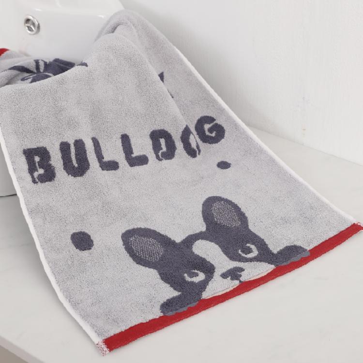 【星紅織品】可愛法鬥純棉毛巾