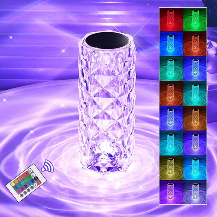 【QiMart】夢幻16色動態變換水波紋水晶燈(E款)