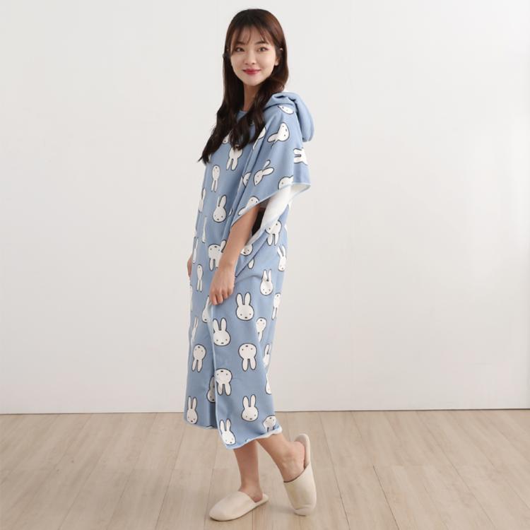 【星紅織品】米飛正版授權連帽浴袍