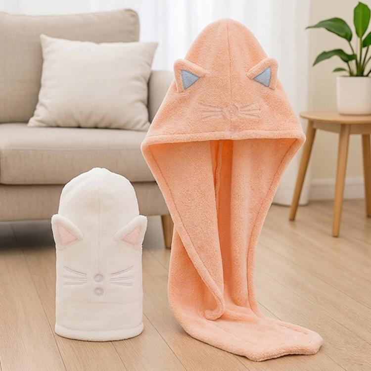 【星紅織品】可愛貓咪造型速乾髮帽