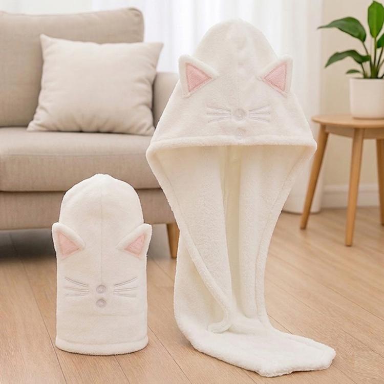 【星紅織品】可愛貓咪造型速乾髮帽