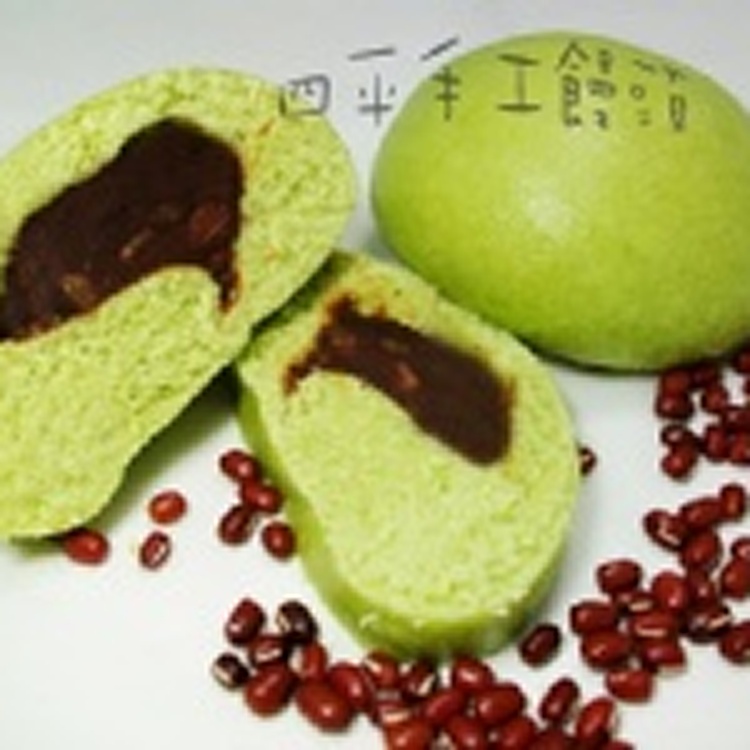 【四平手工饅頭】抹茶紅豆