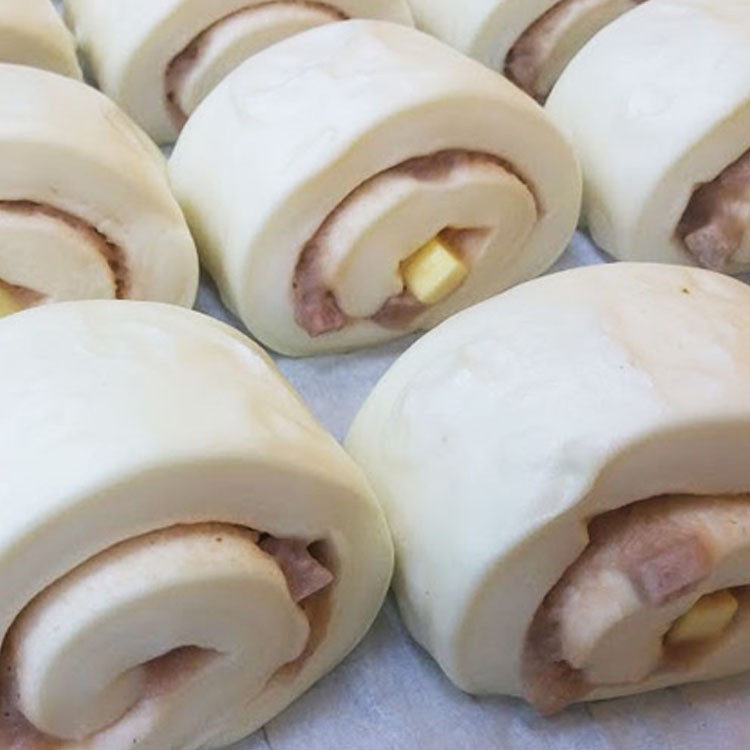 四平手工饅頭-鮮奶芋頭乳酪-單顆