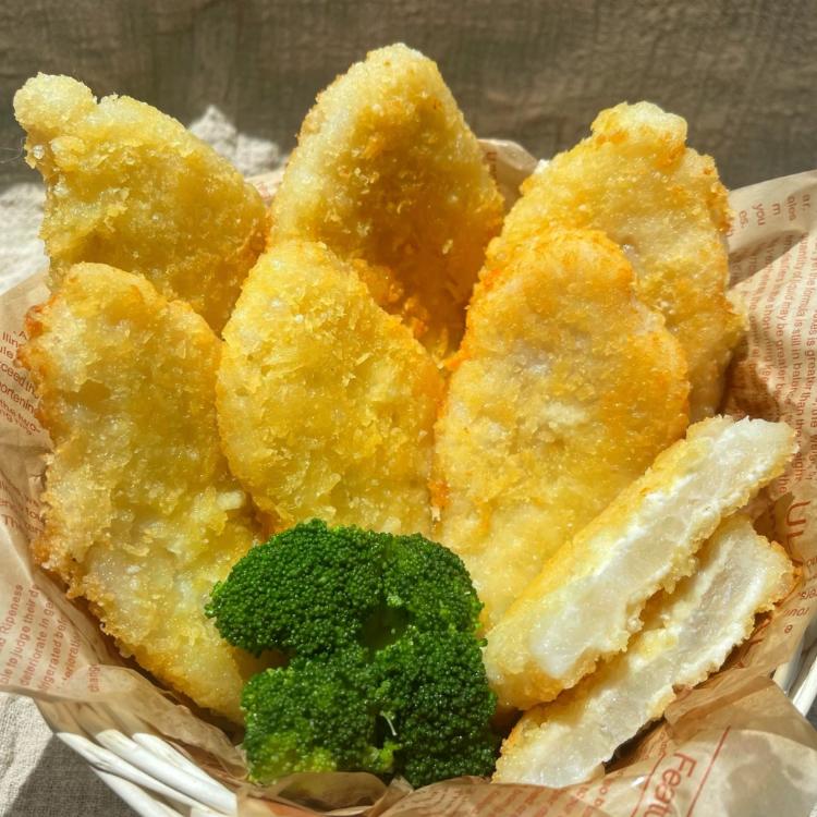免運!【福寶】黃金魚排 3000公克(約40片) (2袋80片,每片12.9元)