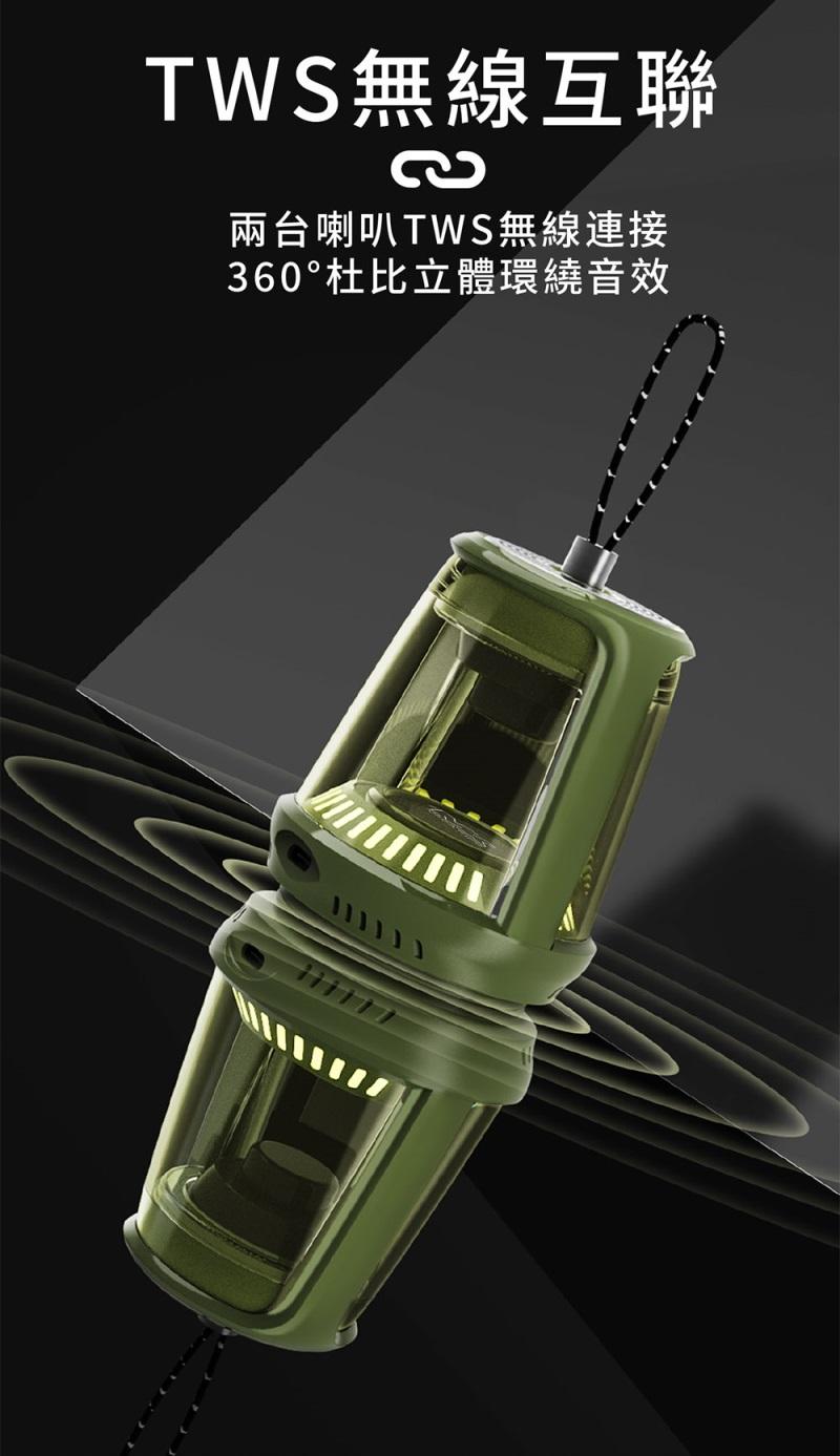 TWS無線互聯，兩台喇叭TWS無線連接，360°杜比立體環繞音效，11111灬。