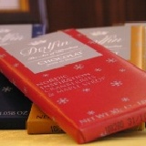 比利時dolfin水晶袋巧克力禮盒組 來自比利時皇家巧克力純正口味(南非紅茶,蔓越莓, 柳橙綜合堅果,蜂蜜牛奶乳加) 特價：$329