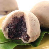 金芋屋 金芋球(紅豆) 巨無霸紅豆金芋球--嚴選大甲芋頭、萬丹紅豆、瑞穗鮮乳及糖 黃金比例製作(天然無添加)