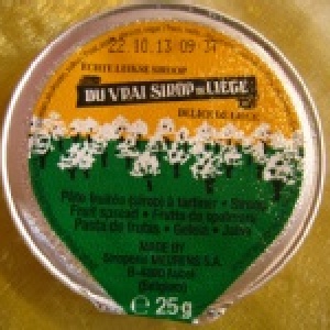 比利時烈日果醬- 杏桃口味 25g
