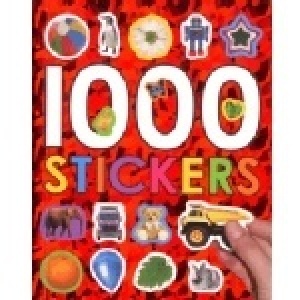 原裝進口貼紙書]1000 STICKERS ↘下殺4折