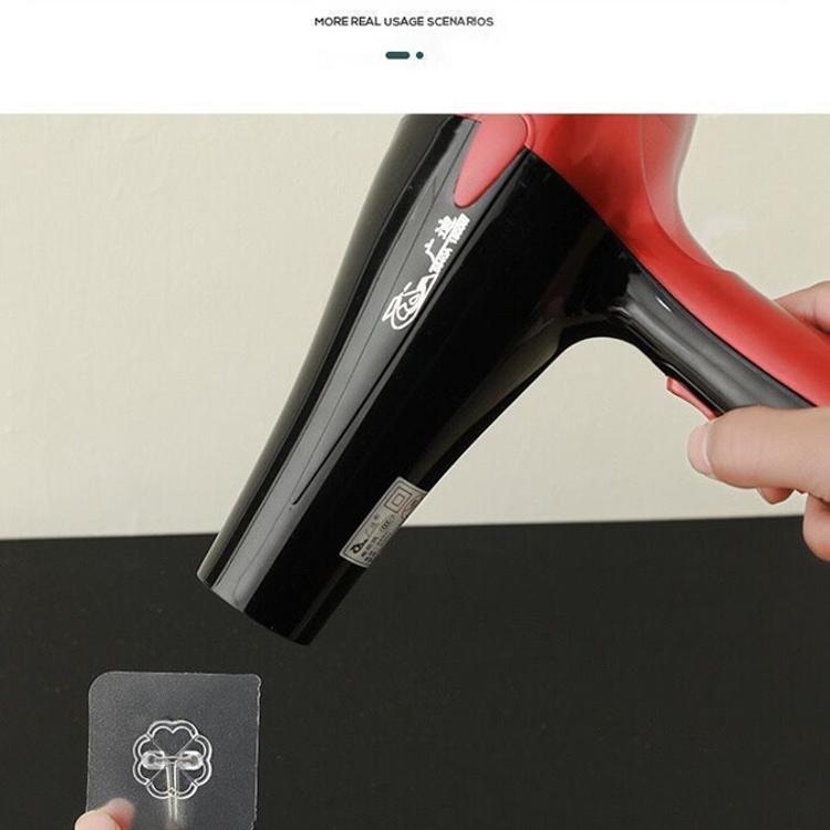 【CityStar】免打孔無痕掛勾透明黏梅花鉤貼 掛勾 掛鉤