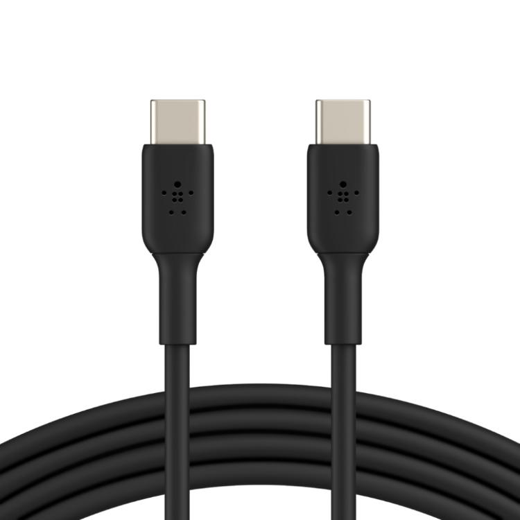 【Belkin】貝爾金USB-C轉USB-C PVC傳輸線暨充電線 2M CAB003bt