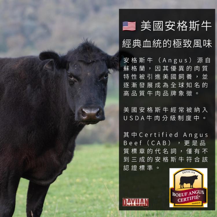 【大猿烤肉】極‧厚 美國CAB安格斯黑牛 原塊板腱牛排 8OZ/240g 單片真空包裝