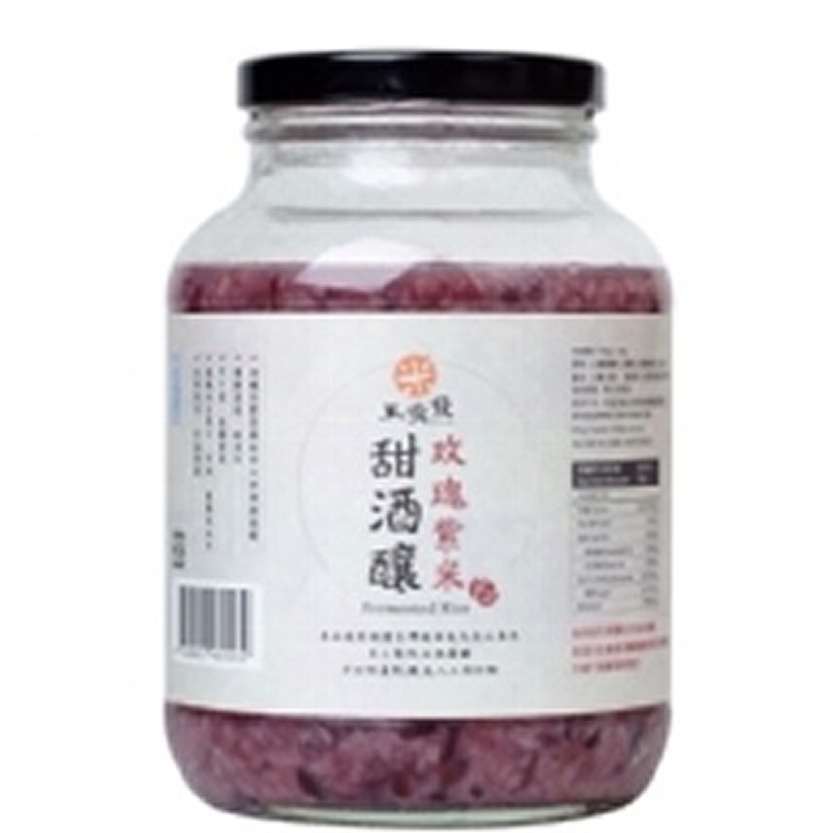 玫瑰紫米甜酒釀750g