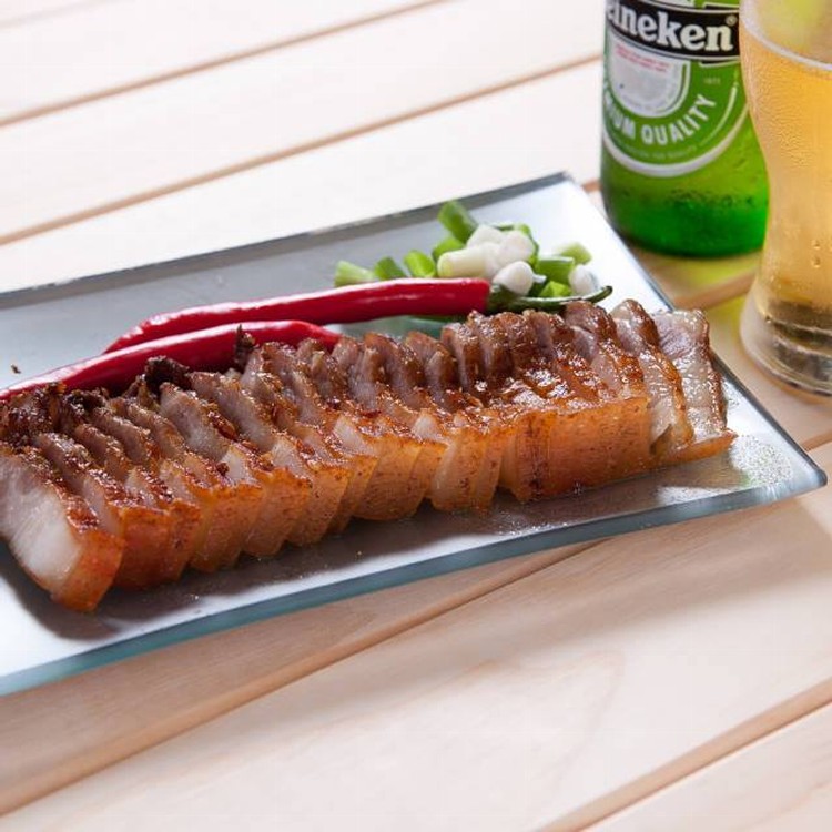 純手工客家鹹豬肉