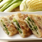 日青全麥蔥餅＊【進口全麥粉製作】【小麥清香,口感細緻】【限量訂購製作】 低鹽 + 低鈉 + 低油 = 健康美味養生，吃出小麥清香的口感...【一份10片，分2包裝】 特價：$130