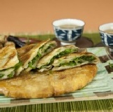 阿福伯*道口蔥油餅* 【重量120g】【最~~划算的蔥油餅】【平均10g只要一元唷】【重量120g】 【一份10片,分2包裝】 特價:$130 阿福伯*道口蔥油餅* 【重量120g】【最~~划算的蔥油餅】【平均10g只要一元唷】【重量120g】 【一份10片,分2包裝】 特價:$130